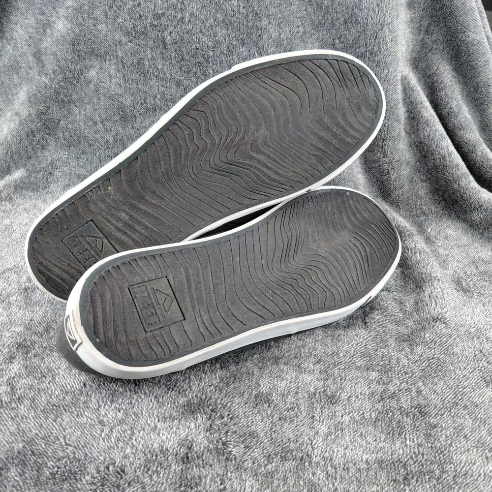 Reef Deckhand 3 Men's Canvas Boat Shoes Sneakers Grey Size‎ 13
